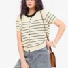 Quần đùi jean ống rộng màu xanh